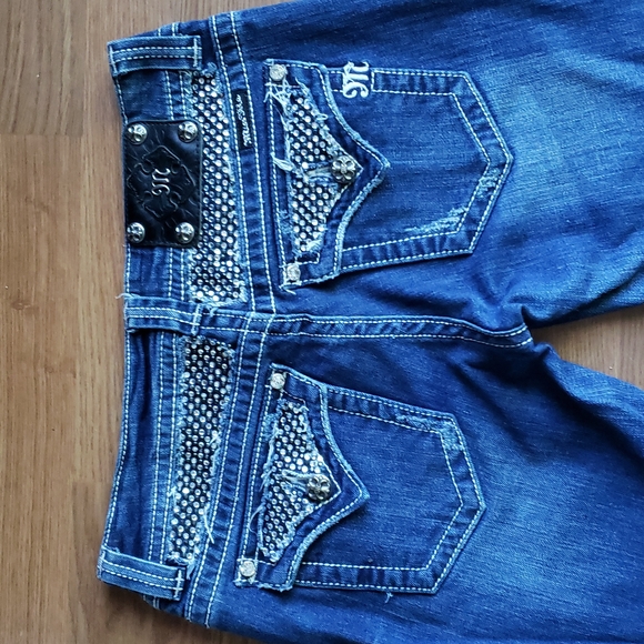 Miss Me Stretch Bootcut Jeans π Size 30" Waist X 30" Inseam Length